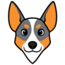 Cattle Dog Emoji Sticker