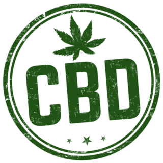 Cbd ( Cannabidiol) Stamp Sticker