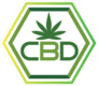 CBD Cannabis Logo Sticker