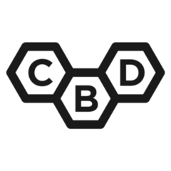Cbd Logo Symbol Sticker
