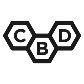 Cbd Logo Symbol Sticker