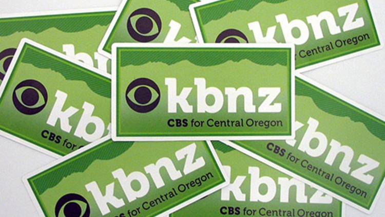 CBS KBNZ Custom Rectangle Stickers