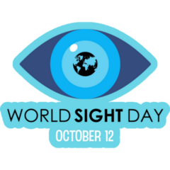 Celebrate World Sight Day Sticker