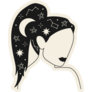 Celestial Astrology Hair Sticker 