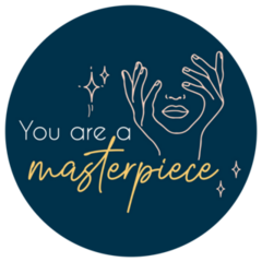 Celestial You Are A Masterpiece Sticker