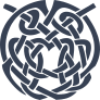 Celtic Knot Circle Sticker