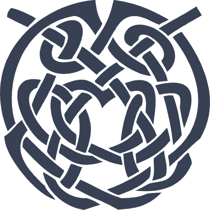 Celtic Knot Circle Sticker