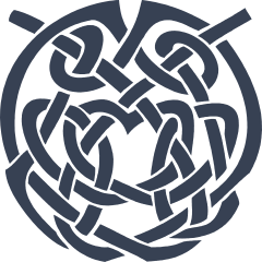 Celtic Knot Circle Sticker