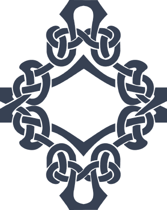 Celtic Knot Diamond Sticker