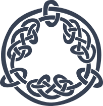 Celtic Knot On Circle Sticker