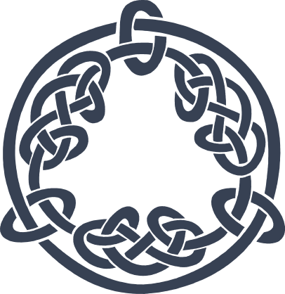 Celtic Knot On Circle Sticker