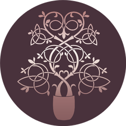 Celtic Tree Of Life Circle Design Sticker