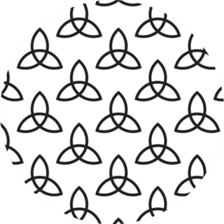 Celtic Trinity Knot Pattern Sticker