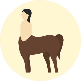 Centaur Icon Sticker