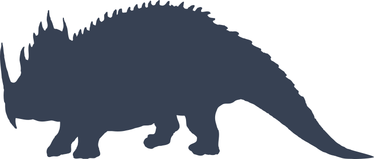 Centrosaurus Dinosaur Sticker
