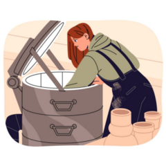 Ceramic Firing Sticker