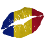 Chad Country Lips Sticker