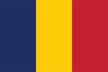 Chad Flag Sticker