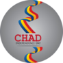 Chad Independence Day Ribbon Sticker