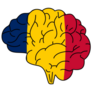 Chad Map Brain Sticker