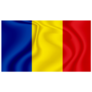 Chad National Flag In The Wind Sticker