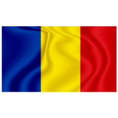 Chad National Flag In The Wind Sticker