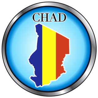 Chad Round Button Sticker