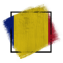 Chad Square Flag Sticker