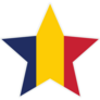 Chad Star Flag Sticker