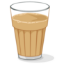 Chai Tea In Glass Sticker