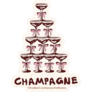 Champagne Tower Sticker