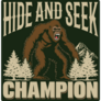 Champion Seek Bigfoot Sticker