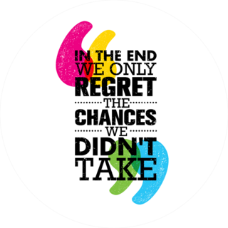 Chances We Didnt Take Sticker