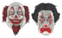 Character Cartoon Two Clown Heads Sticker