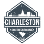 Charleston South Carolina Travel Stamp Sticker