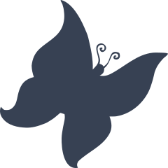 Charming Butterfly Flying Sticker