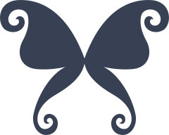 Charming Butterfly Sticker