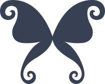 Charming Butterfly Sticker