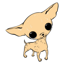 Charming Chihuahua Sticker