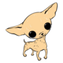 Charming Chihuahua Sticker