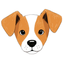 Charming Terrier Sticker