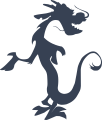 Chatting Chinese Dragon Sticker