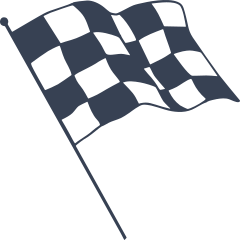Checkered Racing Flag Sticker