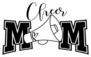 Cheer Mom Saying Sticker
