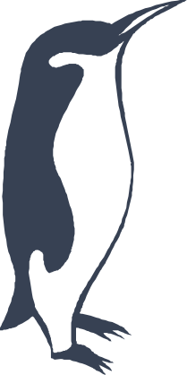 Cheerful Penguin Sticker