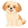 Cheerful Shih Tzu Sticker