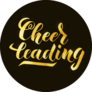 Cheerleading Lettering Sticker
