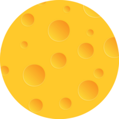 Cheese Background Sticker