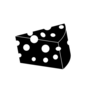 Cheese Icon Sticker