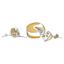Cheese In Continuous Line Art With Holes Sticker